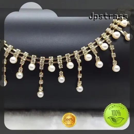 Jpstrass fabrics wholesale rhinestone mesh supplier for party 1