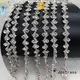 Jpstrass fancy rhinestone mesh trim manufacturer for party 1