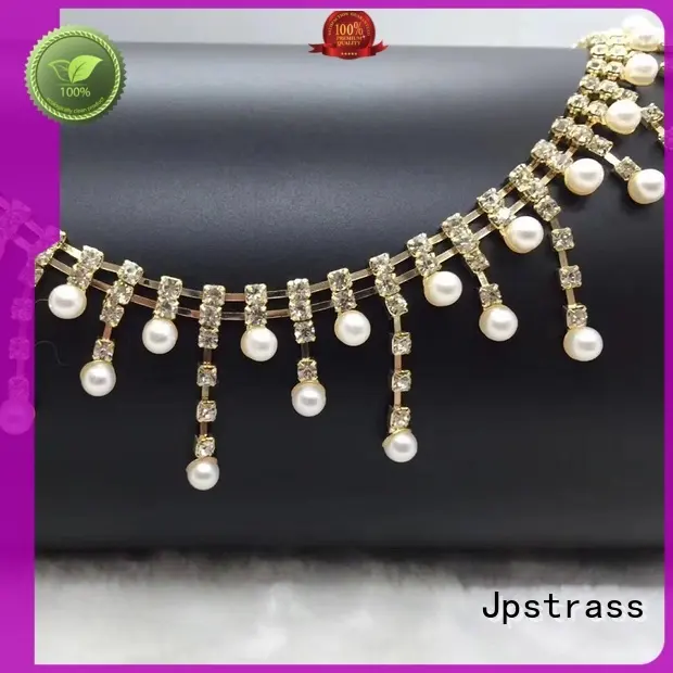 Jpstrass quality rhinestone chain sale for clothes 1