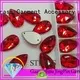 Jpstrass color teardrop sew sew on rhinestone beads facets for clothes 1