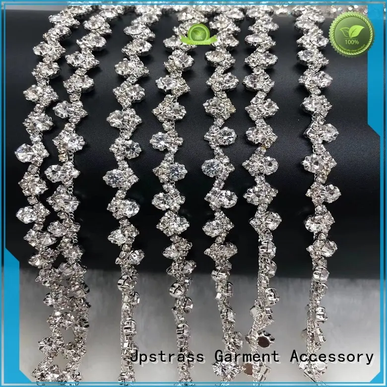 design rhinestone mesh wrap banding supplier for dress 1