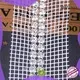 fancy diamond mesh wrap fancy customization for clothes 1