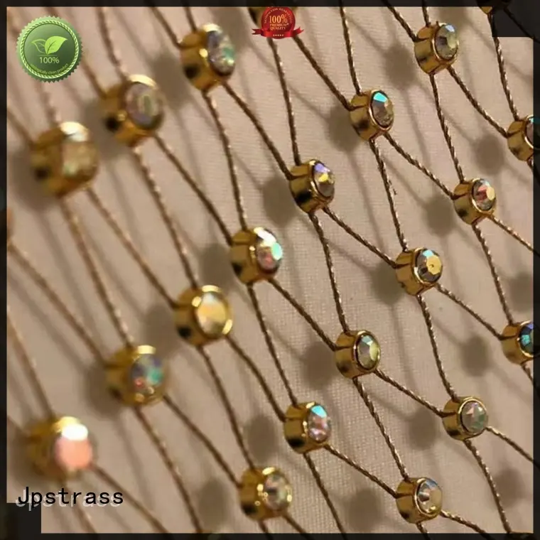 shiny rhinestone mesh ribbon rows wholesale for clothes 1