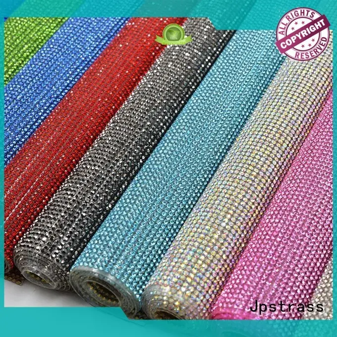 Jpstrass back rhinestone mesh series for clothes 1