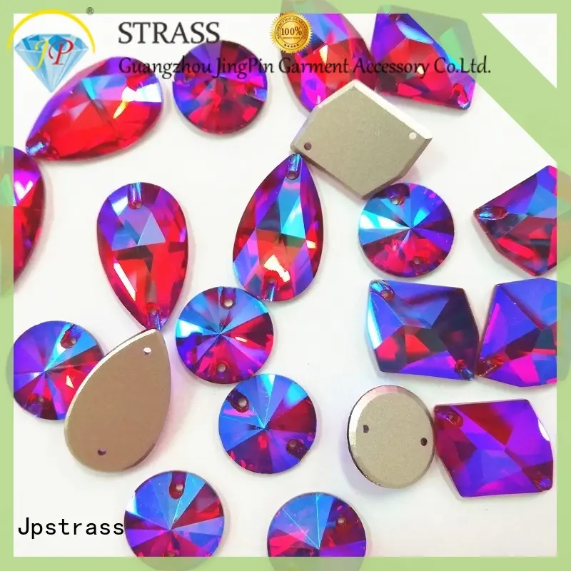 Jpstrass korean glass rhinestones facets for dress 1