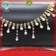 Jpstrass design diamond rhinestone ribbon wrap roll wholesale for clothes 1