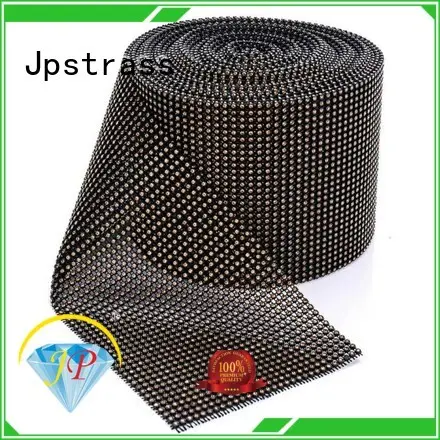 Jpstrass rows iron on hotfix rhinestones yard for ballroom 1
