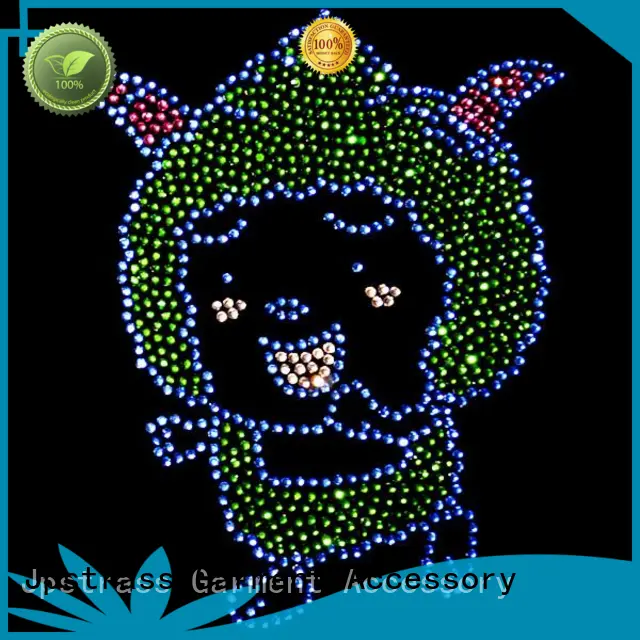 customized custom made rhinestone transfers professional clothing for party 1