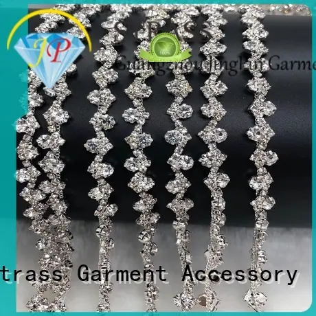 Jpstrass decoration rhinestone tape supplier for clothes 1
