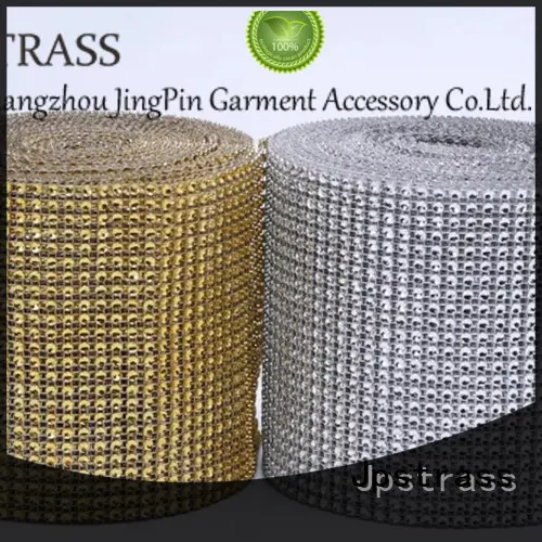 Jpstrass most gold rhinestone ribbon manufacturer for online 1