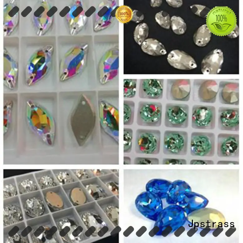 korean hotfix flat back rhinestones hole rhinestone for online 1
