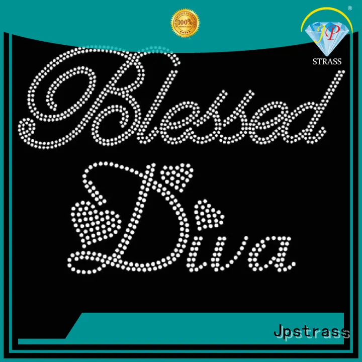 Jpstrass korean rhinestone letter transfers wholesale for online 1