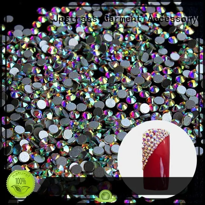 Jpstrass foiled red rhinestones manufacturer for dress 1