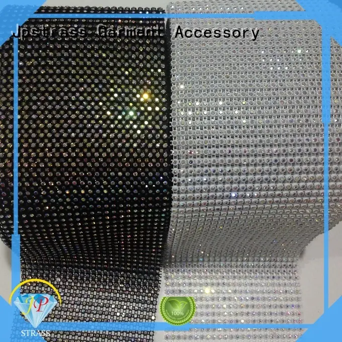 Jpstrass plastic rhinestone tape manufacturer for clothes 1