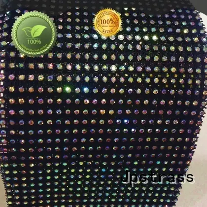 Jpstrass fancy hot fix rhinestone mesh yard for online 1