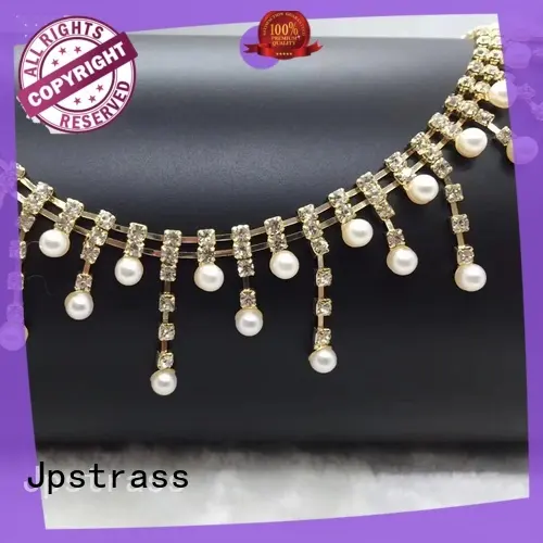 Jpstrass fancy rhinestone tape customization for ballroom 1