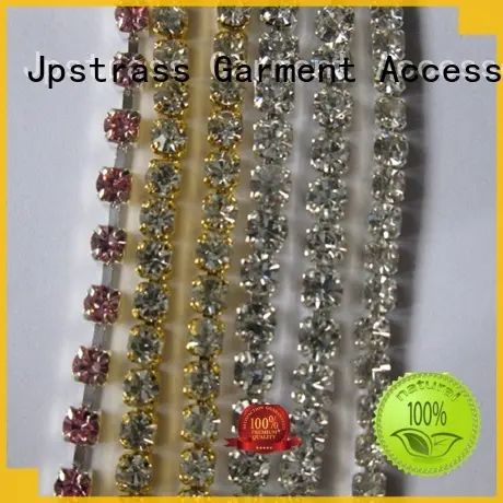Jpstrass setting 2mm rhinestone chain quality for ballroom 1