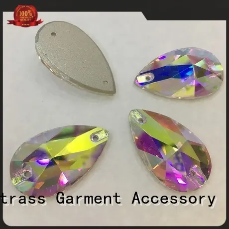 Jpstrass lead sew on flat back acrylic rhinestones quality for dress 1