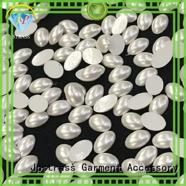 Jpstrass pearl red flat back pearls series for online 1