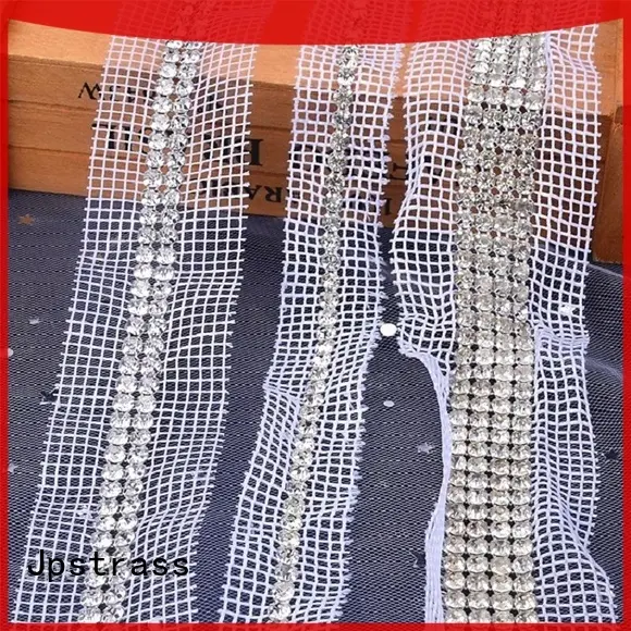 Jpstrass shiny bling mesh yard for dress 1