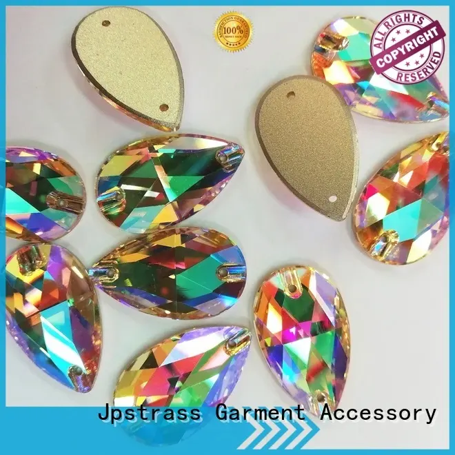 original black rhinestone jewelry shiny facets for clothes 1