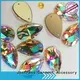 original black rhinestone jewelry shiny facets for clothes 1