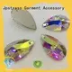 lead sew on rhinestones wholesale hole rhinestone for dress 1
