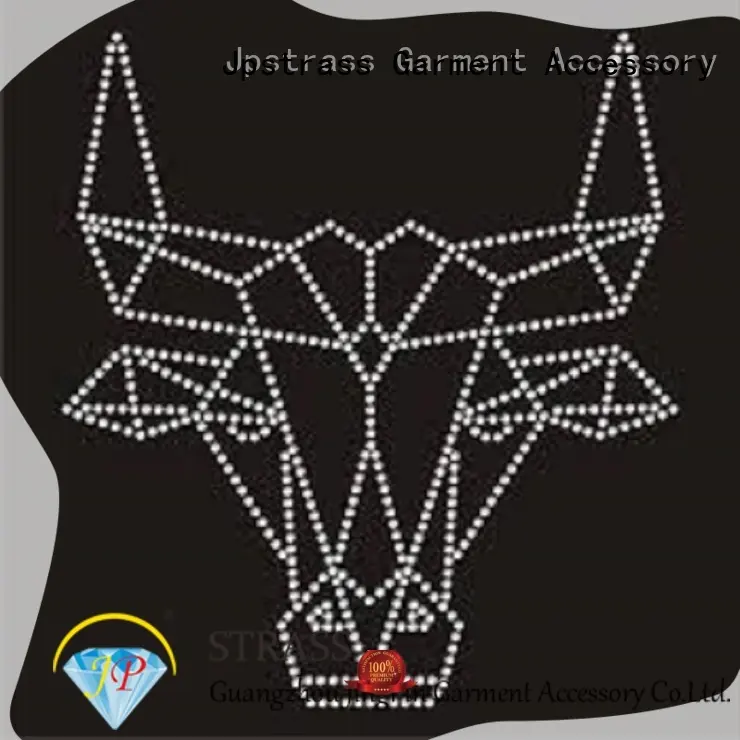 Jpstrass making rhinestone football iron on transfers series for clothes 1