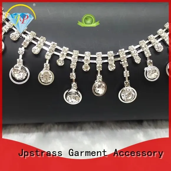 Jpstrass fancy gold rhinestone mesh roll factory for online 1