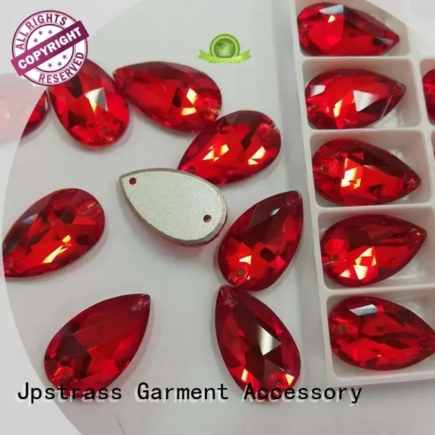 Jpstrass sew sew on flat back acrylic rhinestones manufacturer for online 1