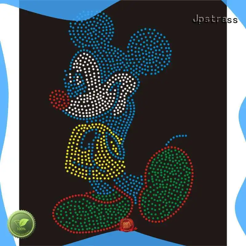 wholesale rhinestone transfer designs motif manufacturer for dress 1