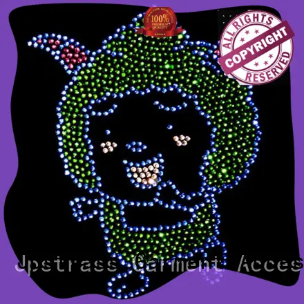 Jpstrass directly hot fix rhinestone patterns manufacturer for ballroom 1