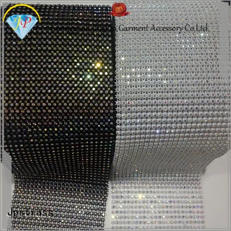 Jpstrass plastic bling mesh rhinestone for party 1