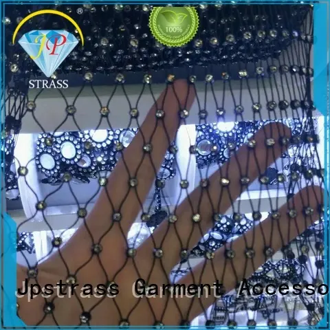 Jpstrass ladies gold rhinestone mesh roll vendor for sale 1
