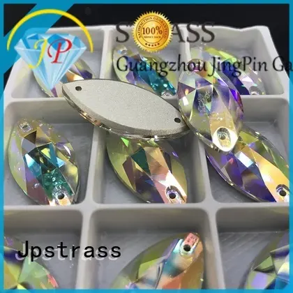 Jpstrass making wholesale rhinestone jewelry factory price for clothes 1