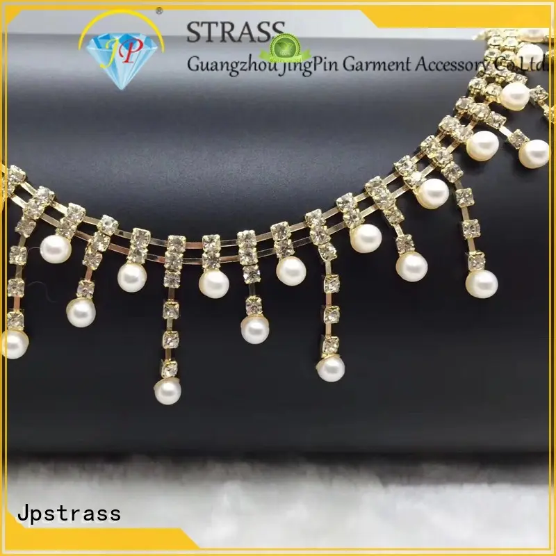 Jpstrass rhinestone wholesale rhinestone chain yard factory for shoes 1