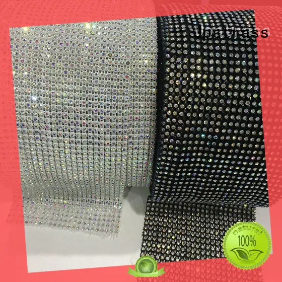 Jpstrass popular rhinestone mesh rhinestone for party 1