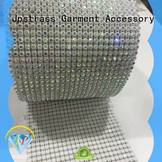Jpstrass bulk diamond rhinestone ribbon wrap roll manufacturer for ballroom 1