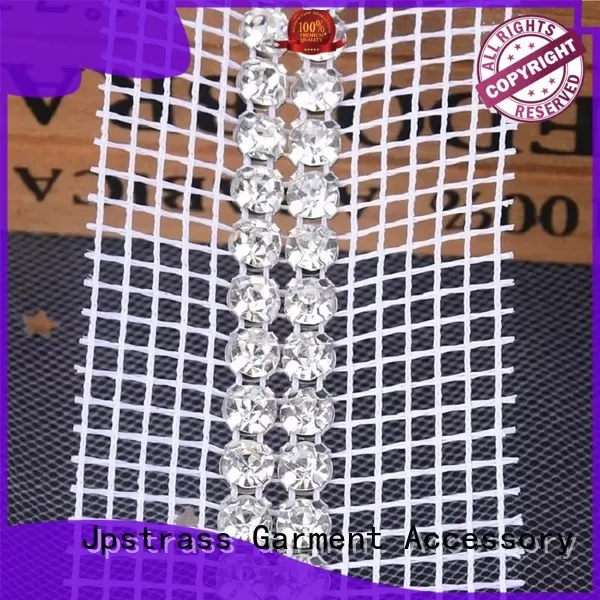 Jpstrass wholesale rhinestone mesh roll series for sale 1