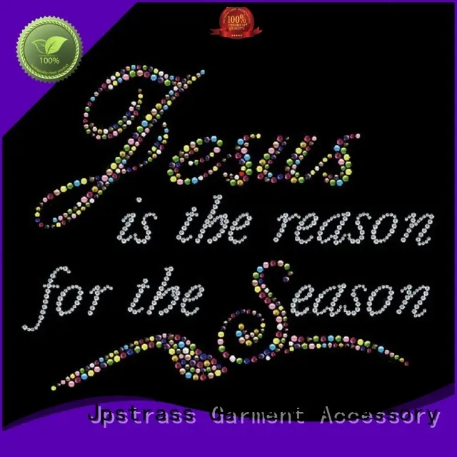 Jpstrass bulk heat press rhinestone transfers supplier for clothes 1