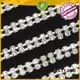 wholesale rhinestone trim mesh manufacturer for dress 1