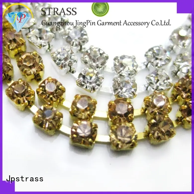 Jpstrass decoration rhinestone cup chain wholesale supplier for ballroom 1