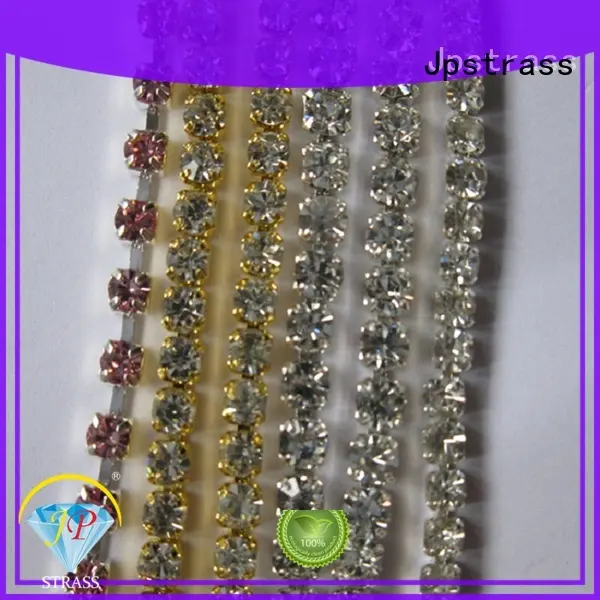 Jpstrass setting 6mm cup chain vendor for ballroom 1