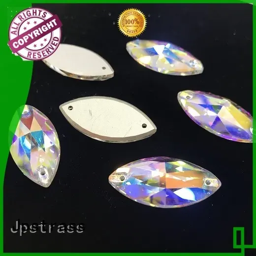 Jpstrass bulk buy sew on jewels for dresses factory for clothes 1