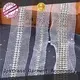 most rhinestone ribbon design business for party 1