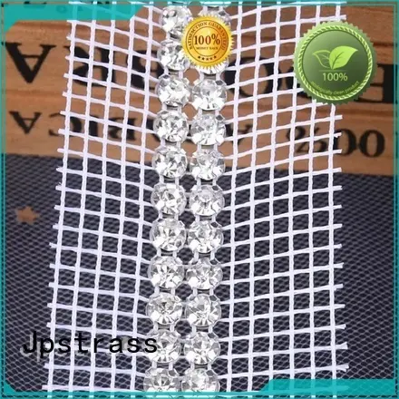 Jpstrass fancy iron on hotfix rhinestones factory for dress 1