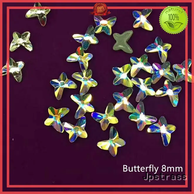 Jpstrass back flower rhinestones manufacturer for clothes 1
