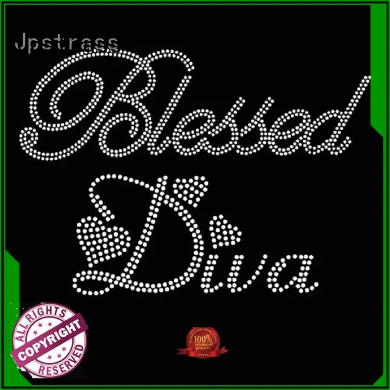 Jpstrass bulk baseball rhinestone transfer supplier for clothes 1