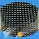 Jpstrass black rhinestone banding series for clothes 1