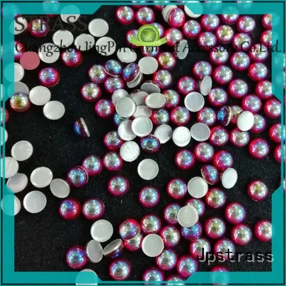 Jpstrass different 6mm flat back pearls factory for online 1